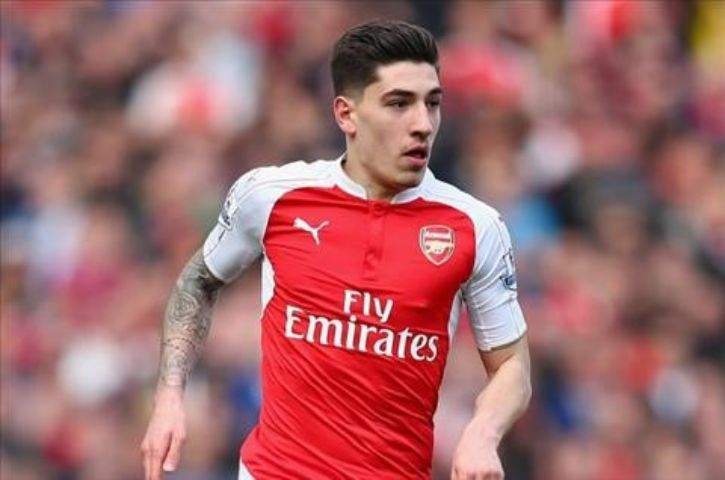 Hậu vệ tài năng Hector Bellerin. Hậu vệ tài năng Hector Bellerin.