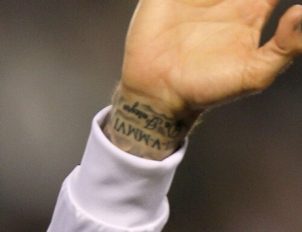 Ý nghĩa hình xăm của cầu thủ bóng đá Beckham. Ý nghĩa hình xăm của cầu thủ bóng đá Beckham.