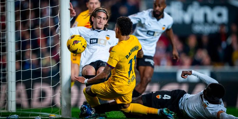 Kết quả giải Tây Ban Nha giữa Valencia vs Barcelona Kết quả giải Tây Ban Nha giữa Valencia vs Barcelona